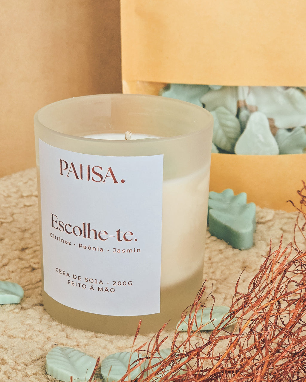 Kit ESSENCIAL - Vela + Wax Melt